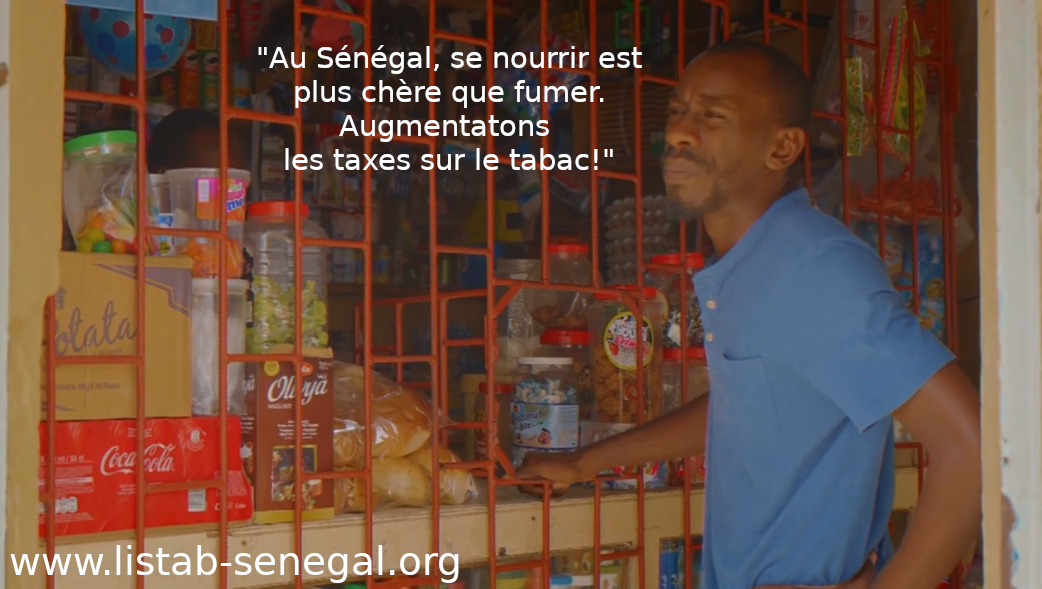 Spot Campagne Anti-tabac 2023: Se nourrir ne doit pas être plus chère que fumer au Sénégal